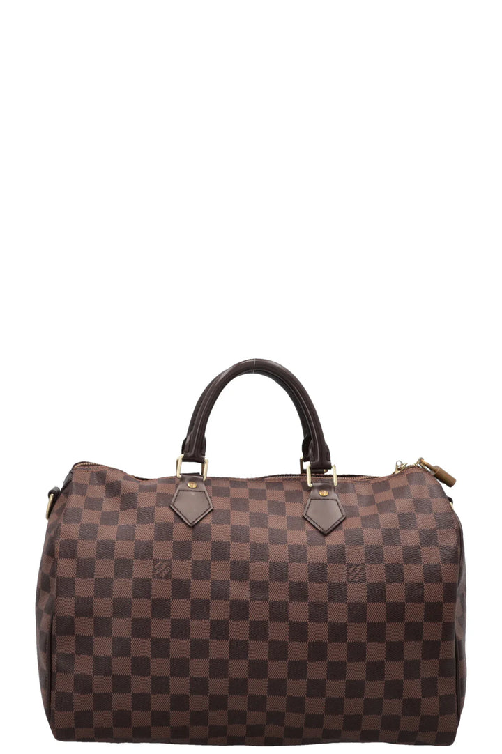LOUIS VUITTON Speedy 35 Damier Ebène