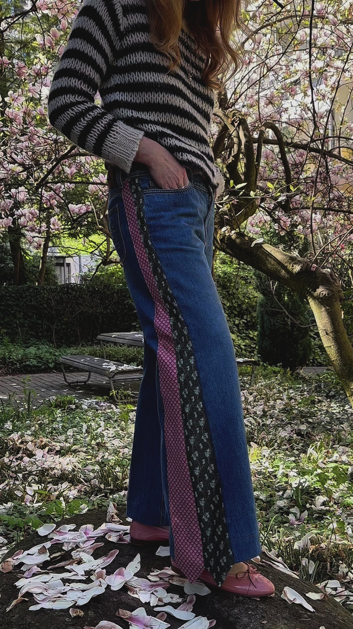REAWAKE ATELIER Denim Pants & Hermès Ties