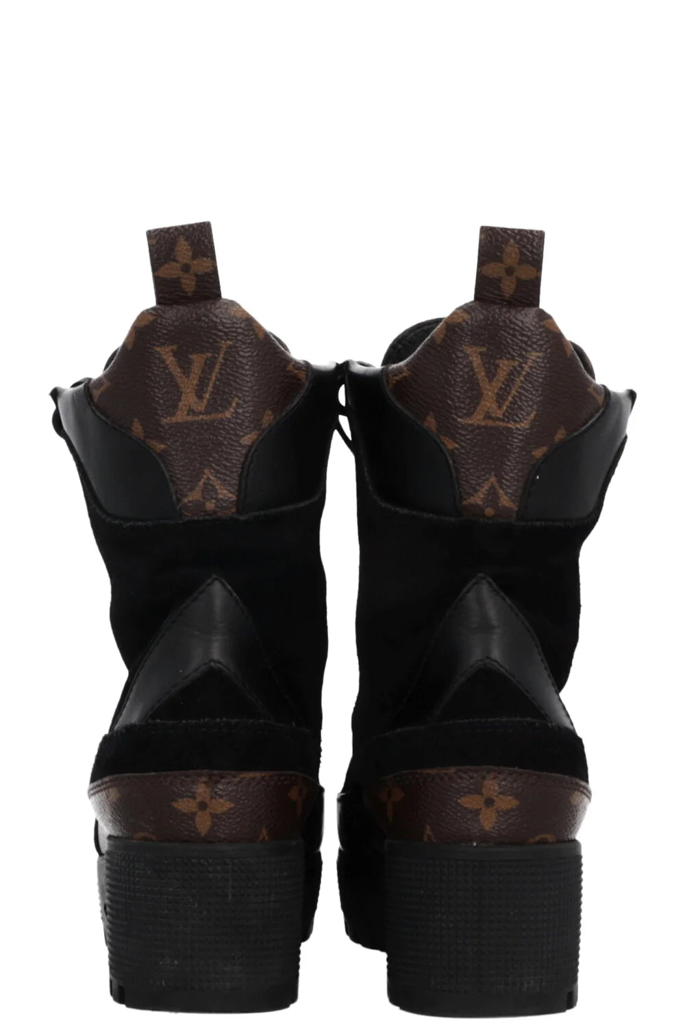LOUIS VUITTON Laureate Boots Black MNG