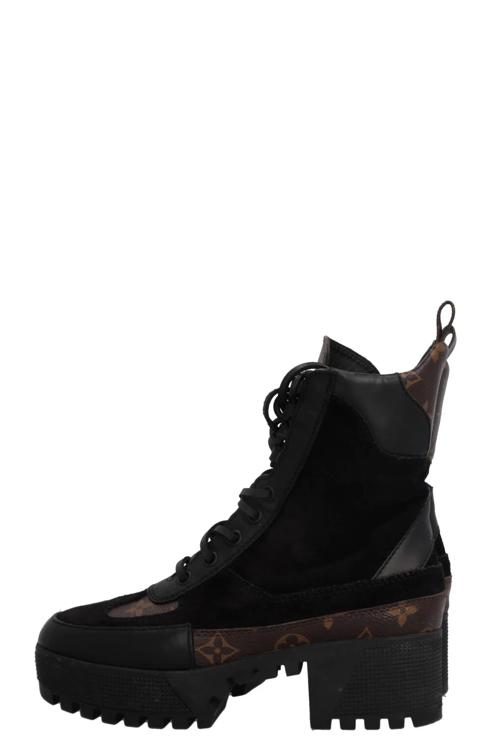 LOUIS VUITTON Laureate Boots Black MNG