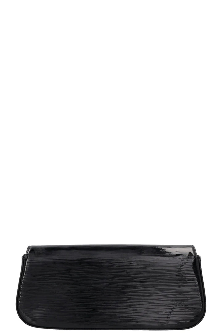 LOUIS VUITTON Sobe Clutch Electric Epi Leather Black