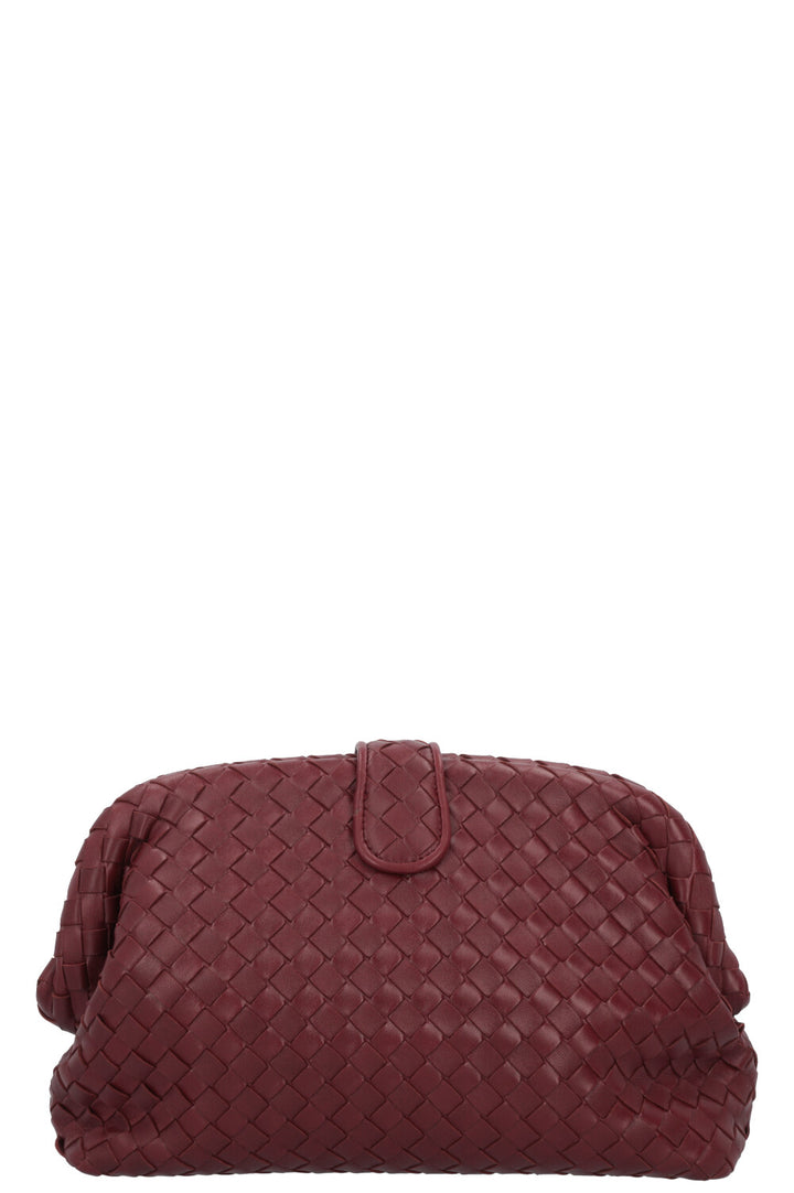 BOTTEGA VENETA The Lauren 1980 Intrecciato Pouch Bordeaux