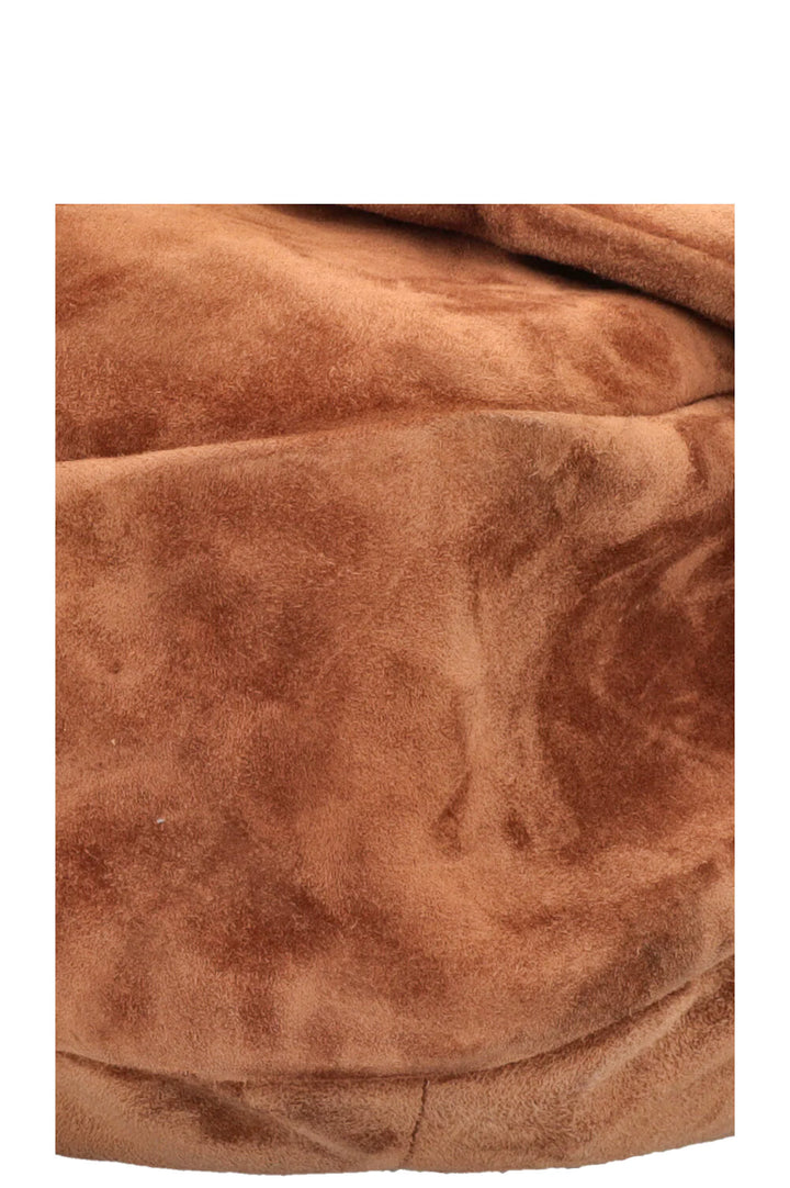 SAINT LAURENT Sac Jamie Grand Modèle en daim cognac