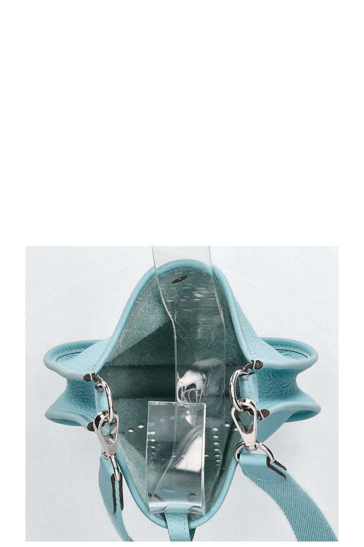 HERMÈS Evelyne 16 TPM Clémence Bleu Saint Cyr