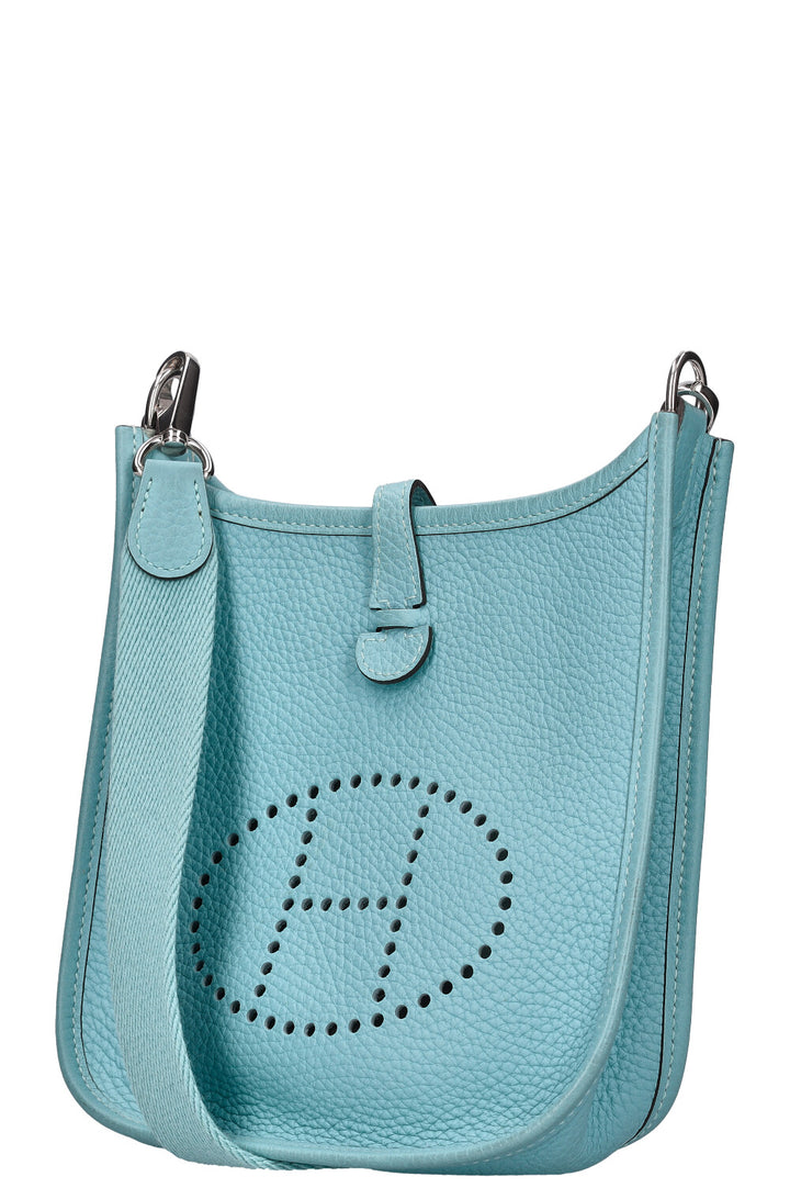 HERMÈS Evelyne 16 TPM Clémence Bleu Saint Cyr