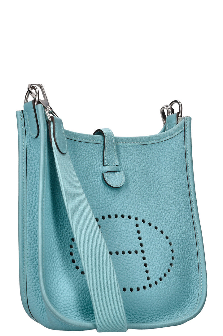 HERMÈS Evelyne 16 TPM Clémence Bleu Saint Cyr
