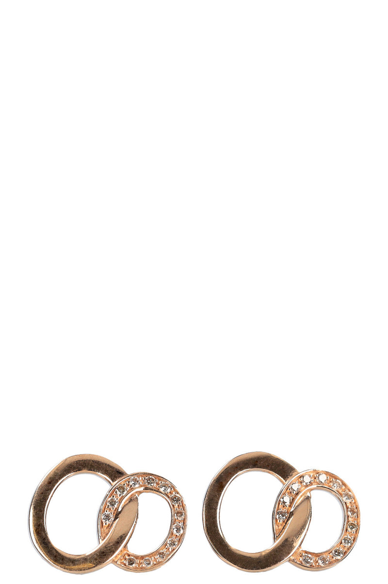 POMELLATO Brera Earrings Diamonds Rosegold