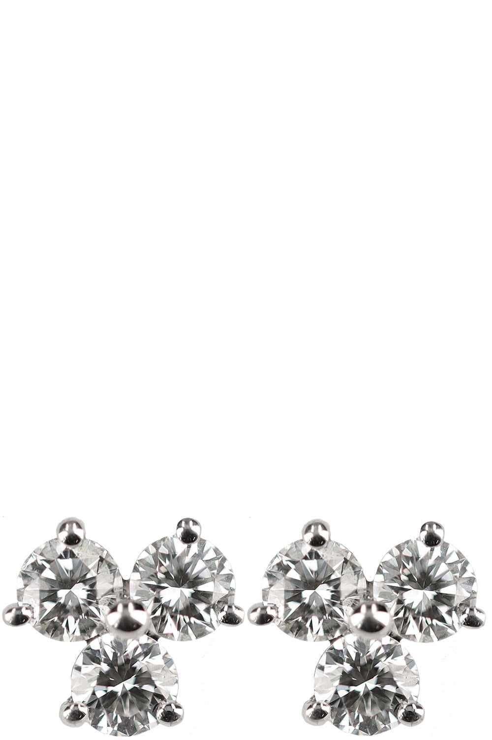 TIFFANY&Co. Aria Earrings 0.6Ct. Platin