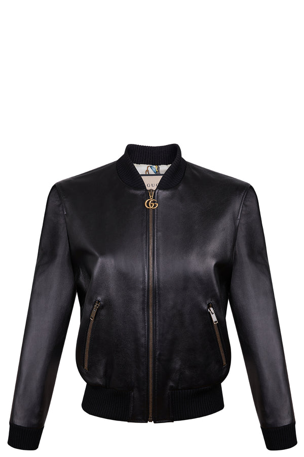 Veste en cuir GUCCI