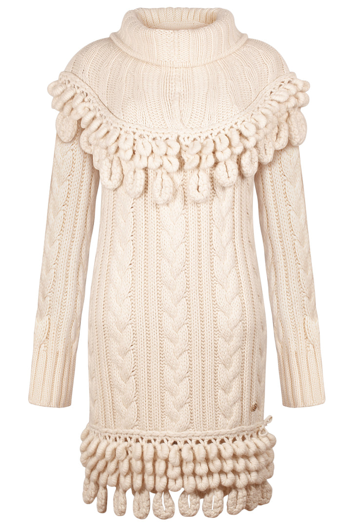 Chanel Knit Dress Beige