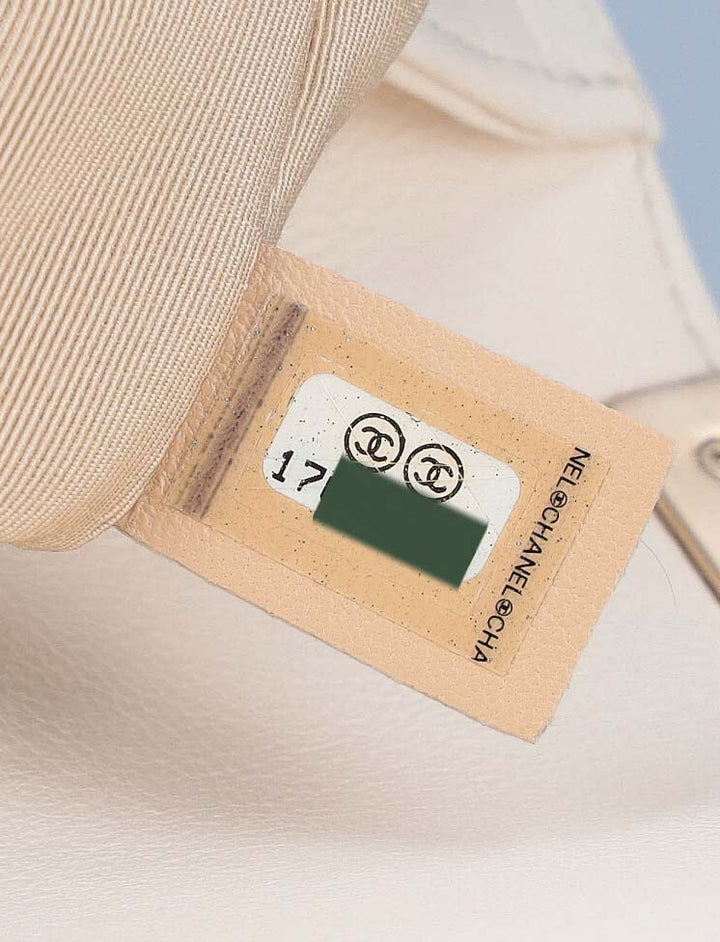 CHANEL Medium Boy Bag Ivory