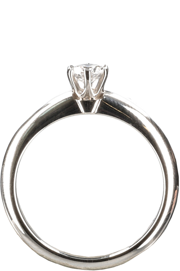 TIFFANY&CO Solitaire Ring Platin