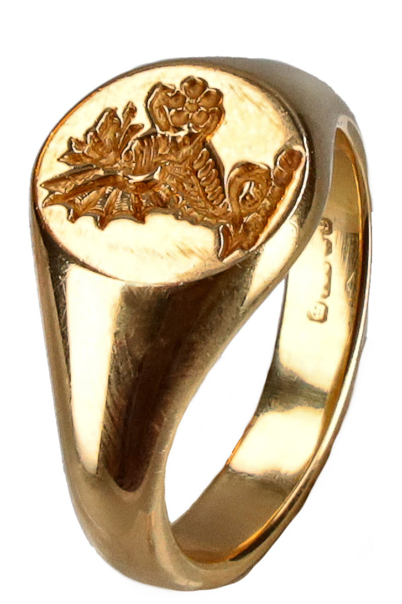 BENTLEY & SKINNER Ring Signet Gold
