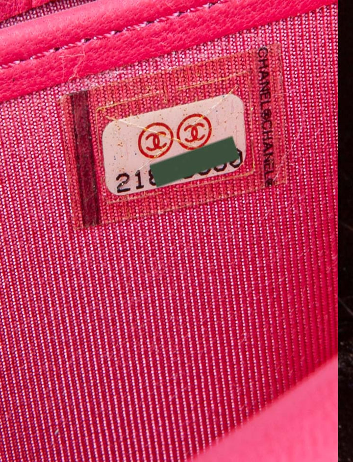 CHANEL Organizer Wallet Pink
