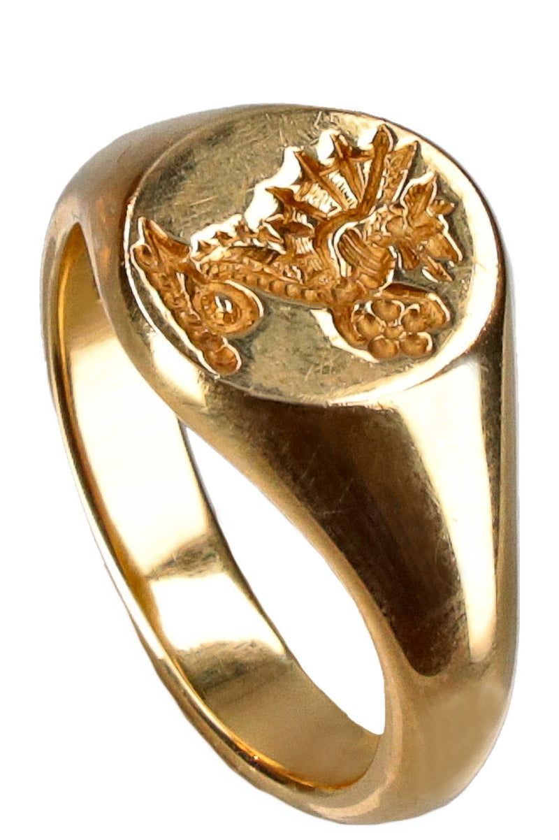 BENTLEY & SKINNER Ring Signet Gold