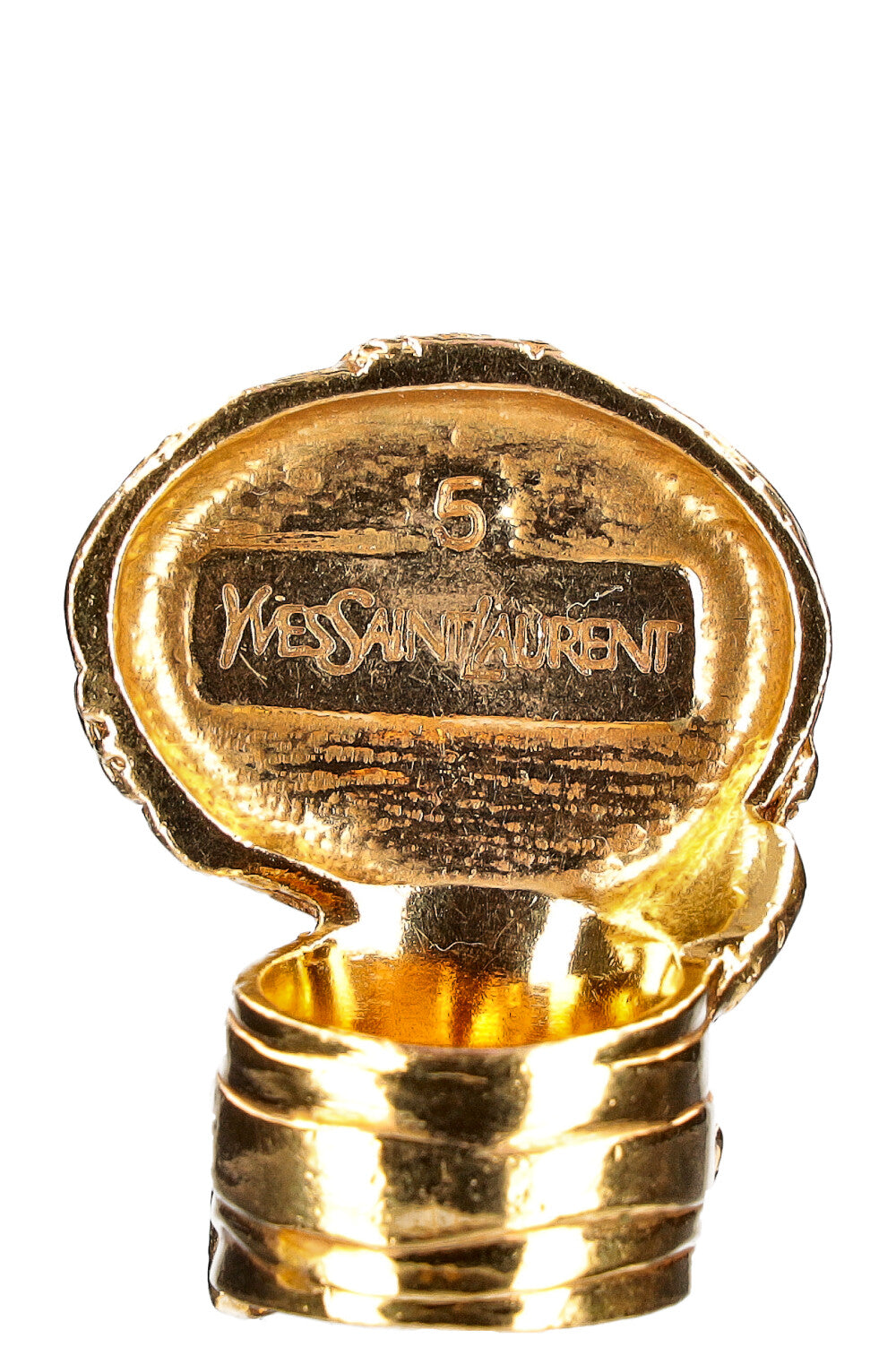 YSL アーティーリング　ブルー系×ゴールド YSL Arty Ring Blue Gold – REAWAKE
