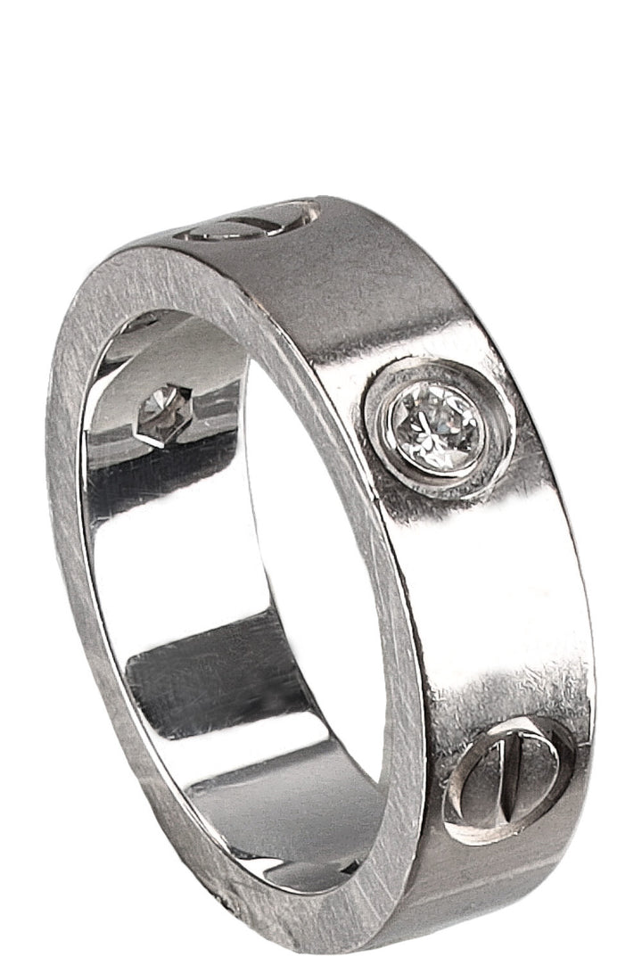 Cartier Love Ring 3 Diamonds