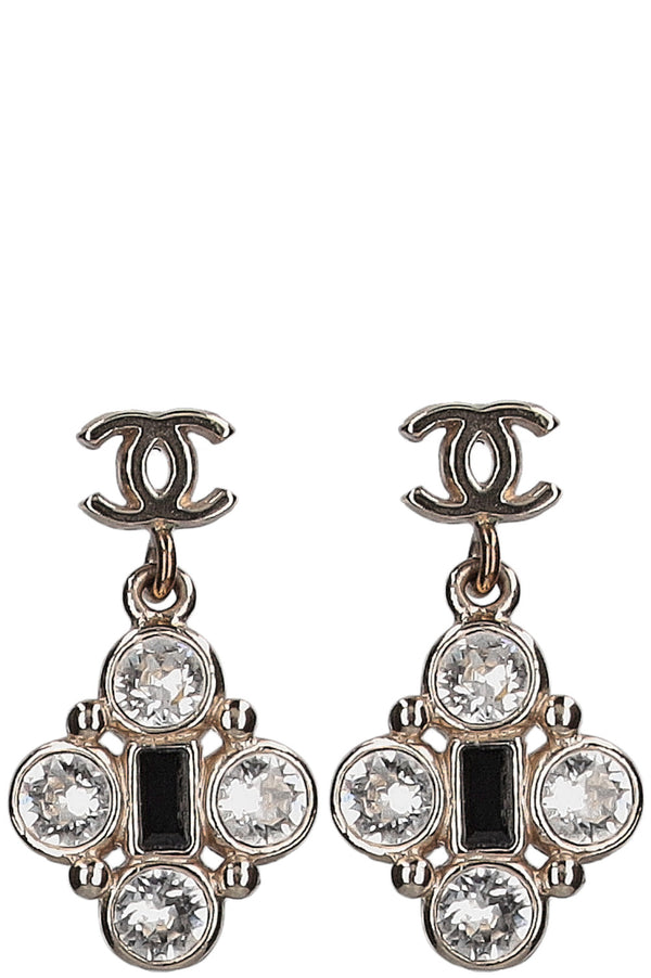 Chanel CC Crystal Earrings 2017