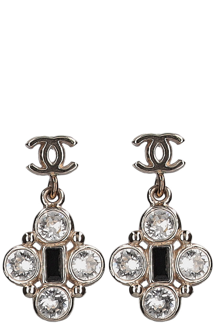 Chanel CC Crystal Earrings 2017