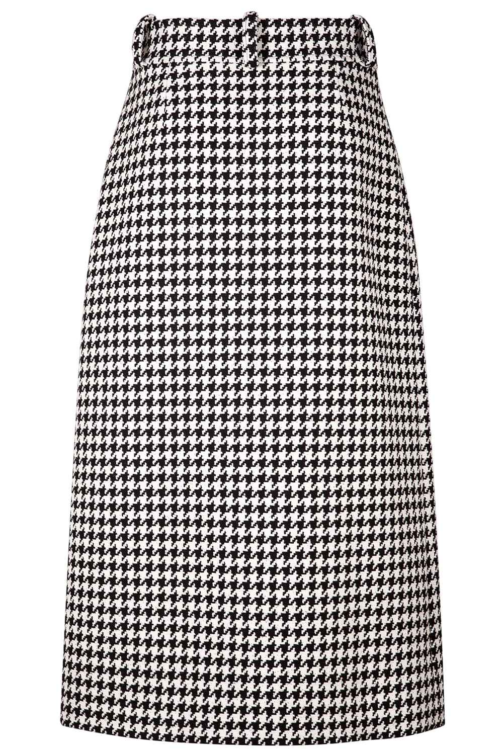 BALENCIAGA Gingham Skirt Houndstooth