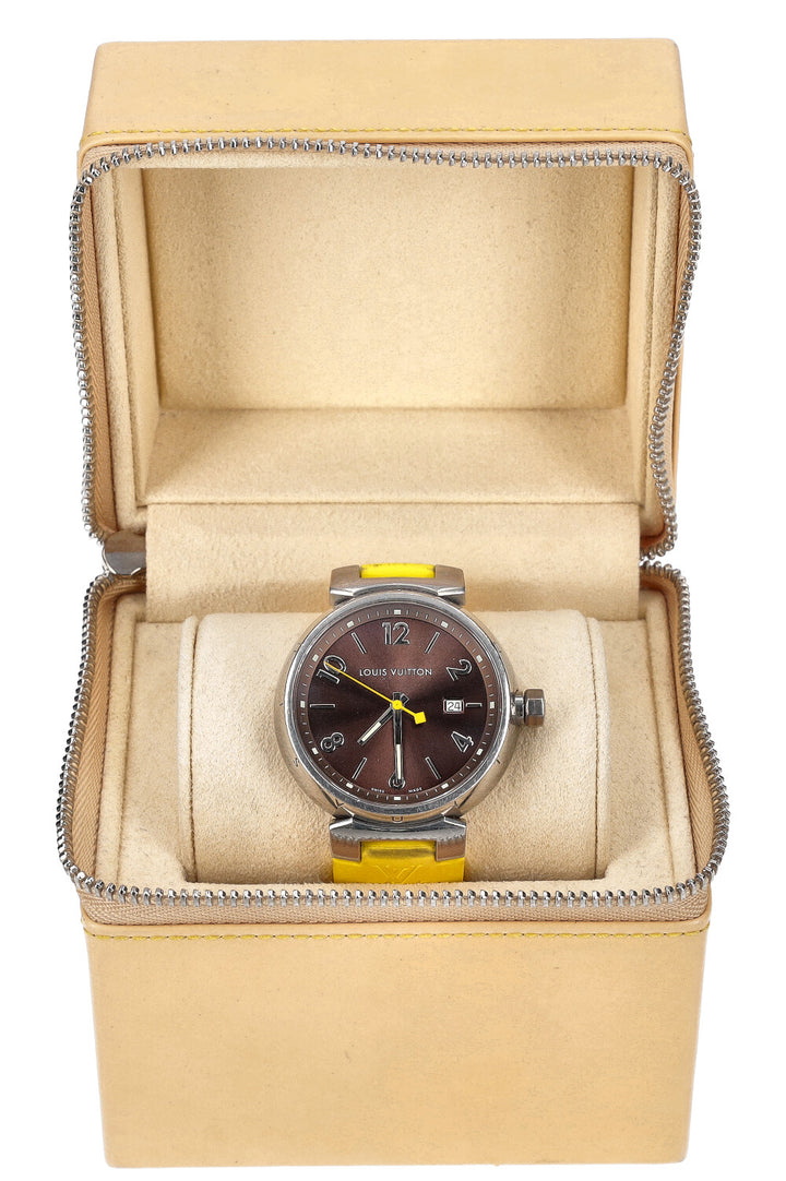 LOUIS VUITTON Montre Tambour Quartz