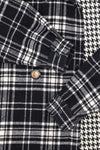 BALENCIAGA Coat Check Black