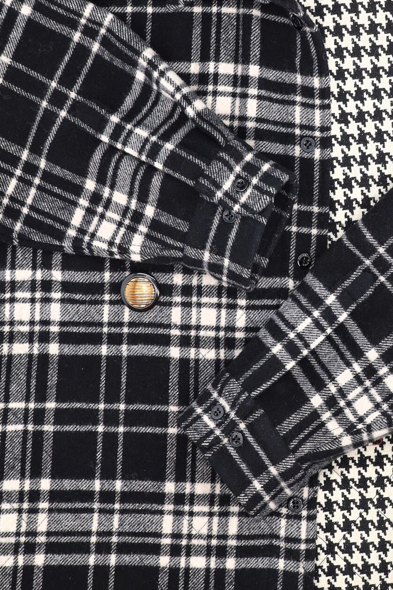 BALENCIAGA Coat Check Black