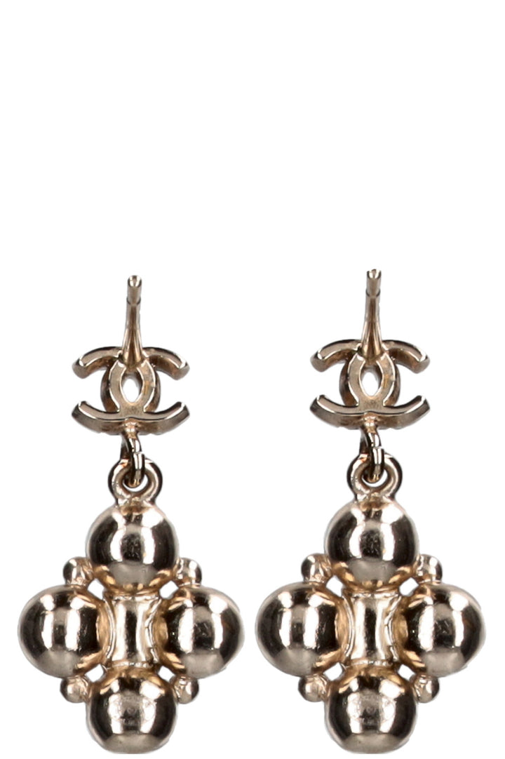CHANEL Boucles d'oreilles en cristal CC 2017