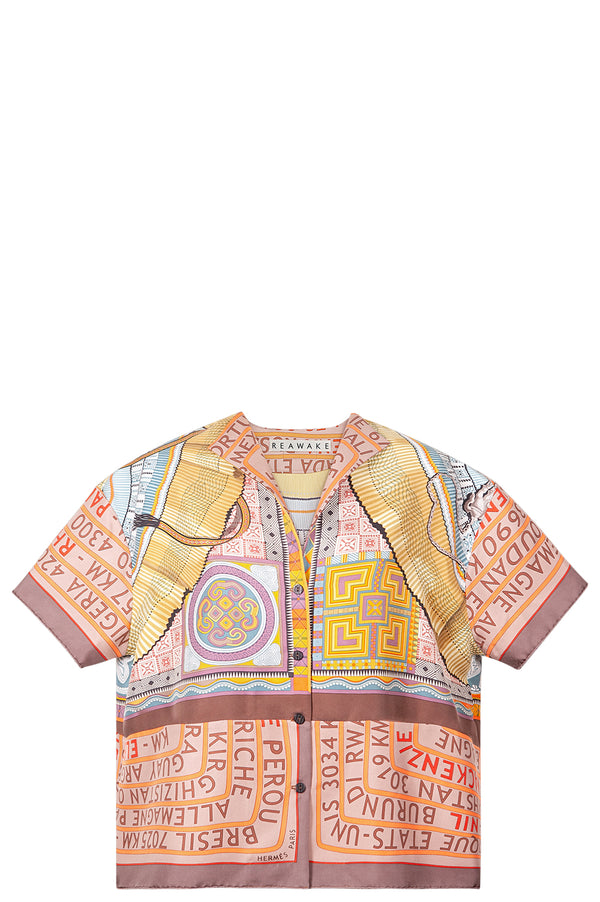REAWAKE ATELIER Hermès Top "Les Sources de la Vie"