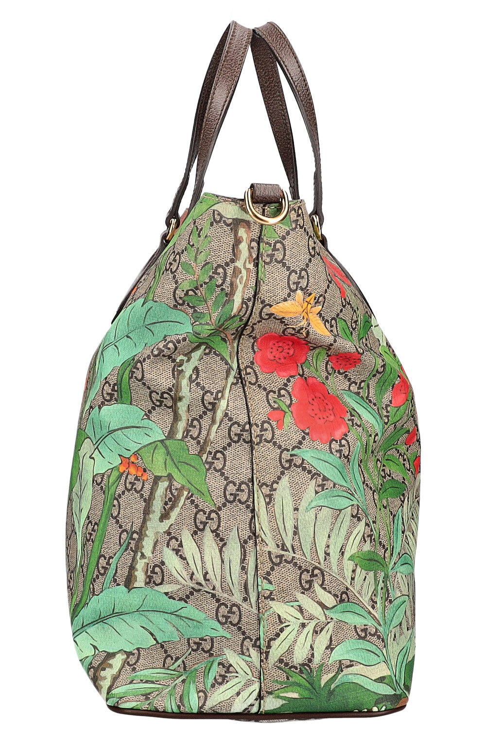 GUCCI Tian Print Tote REAWAKE