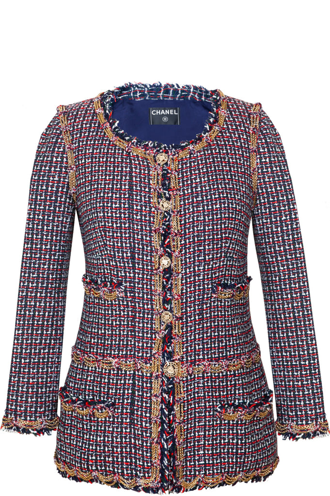 鬼レア約12万円】 Share Spirit Chanel Tweed JKT メンズ テーラード