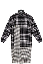 Balenciaga Coat Check Black 