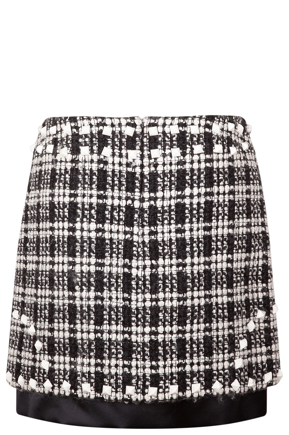 CHANEL deux pièces clous blancs noirs 03A