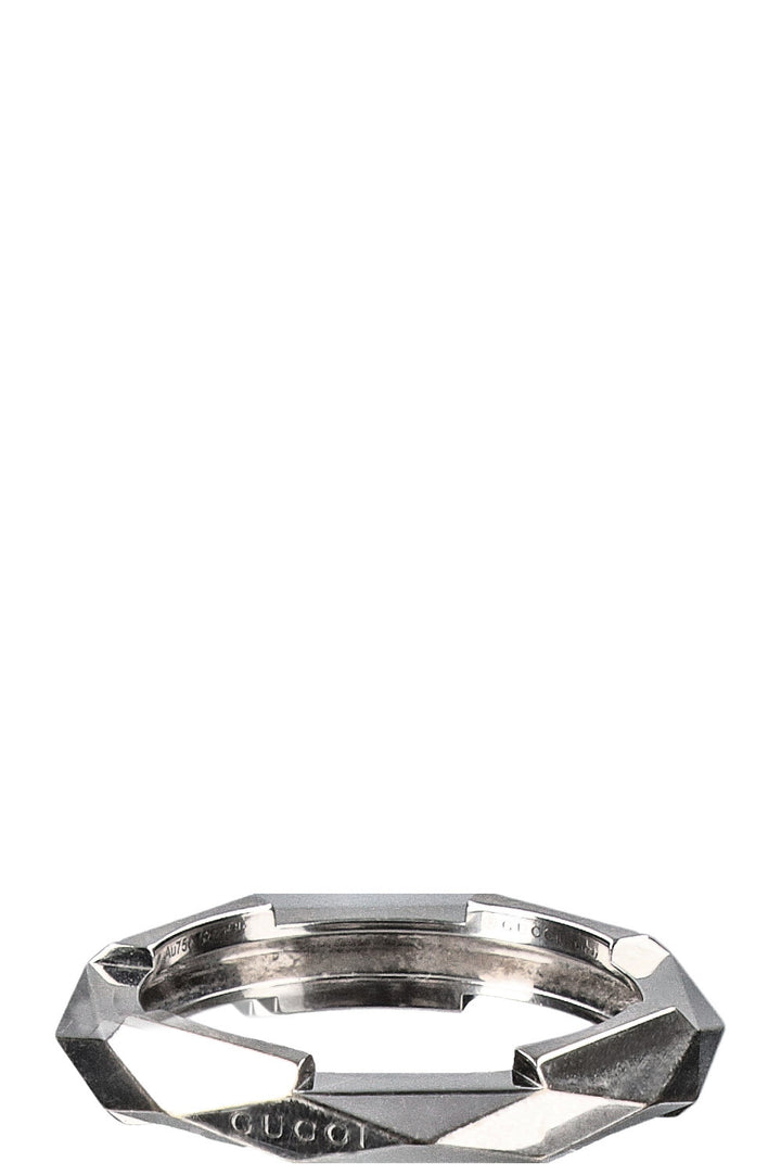 GUCCI Link to Love Ring 18k White Gold