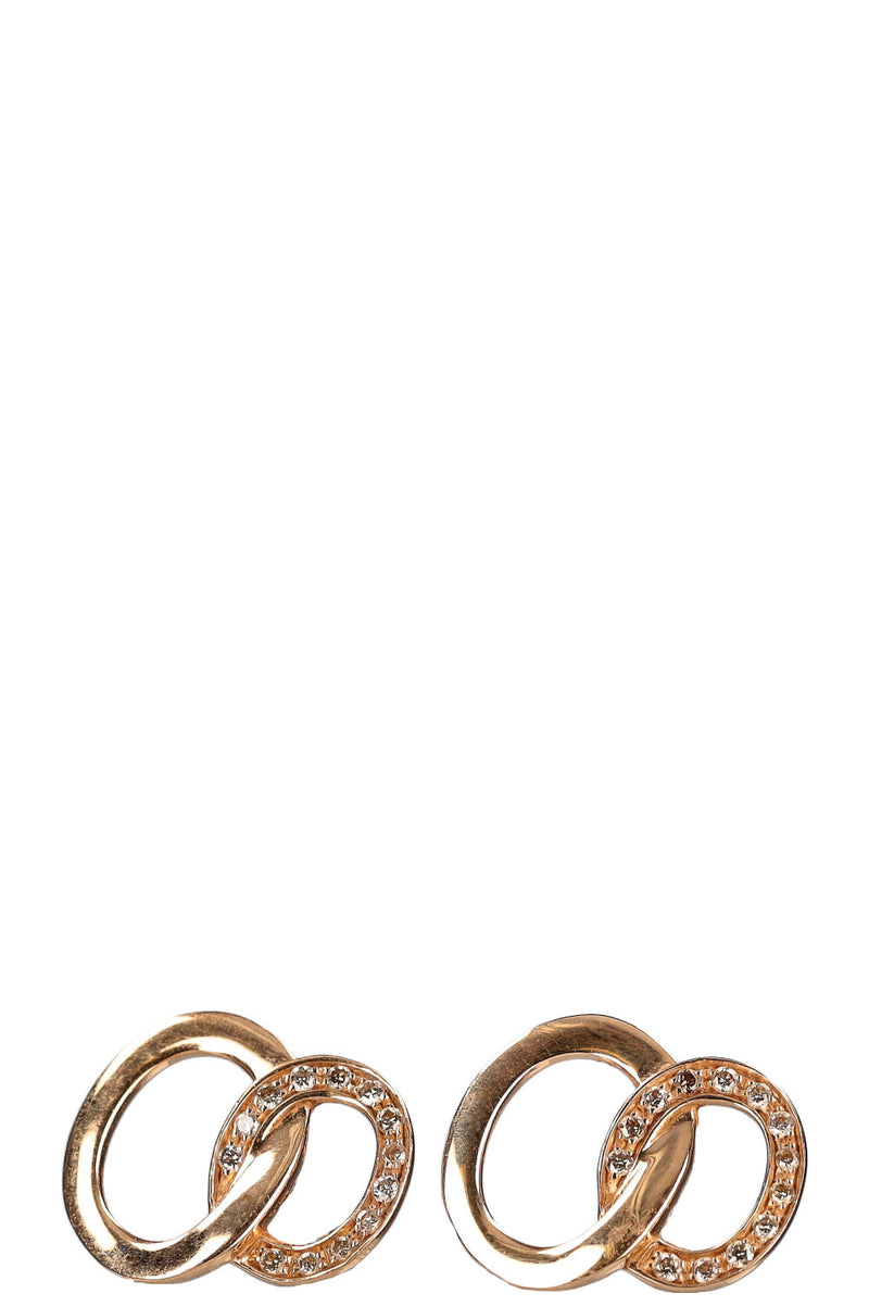 POMELLATO Brera Earrings Diamonds Rosegold