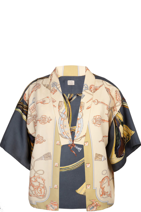 REAWAKE ATELIER Hermès Kimono Soie