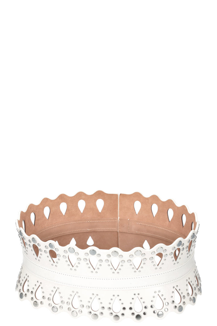 ALAÏA Belt White