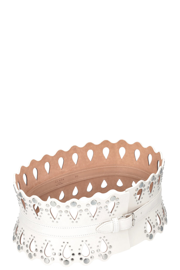 ALAÏA Belt White