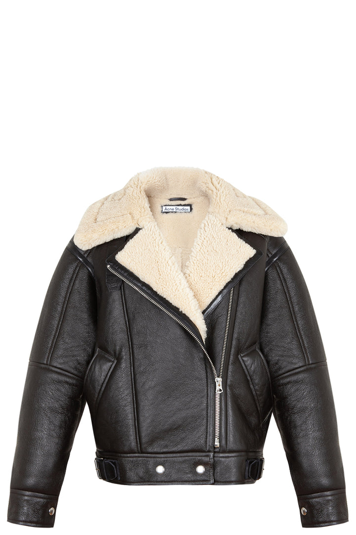 Acne Studios Lambskin Jacket Brown