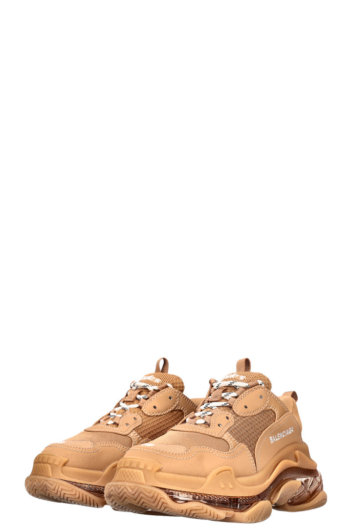 BALENCIAGA Triple S Sneakers Beige