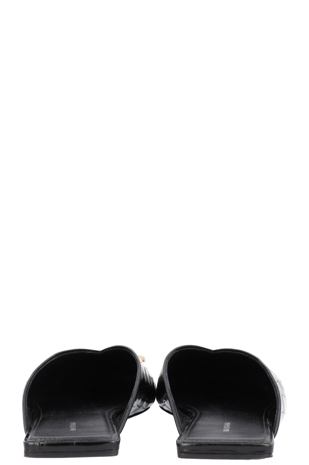 BALENCIAGA BB Double Square Flats Mules