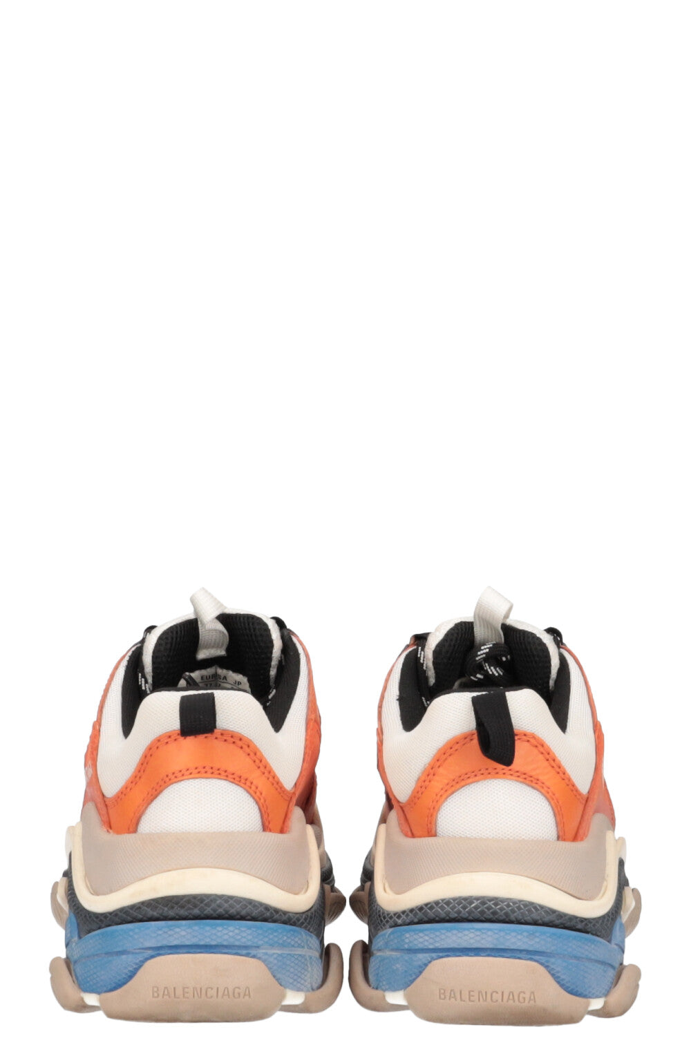 Balenciaga triple s orange blue clearance