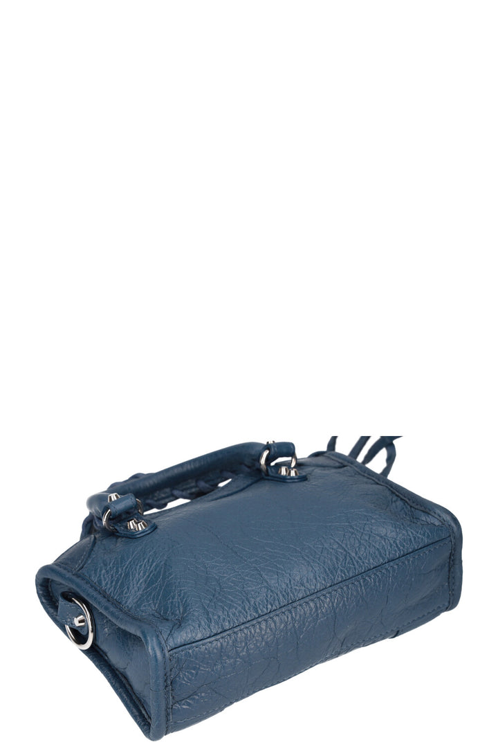 BALENCIAGA City Bag Nano Blue