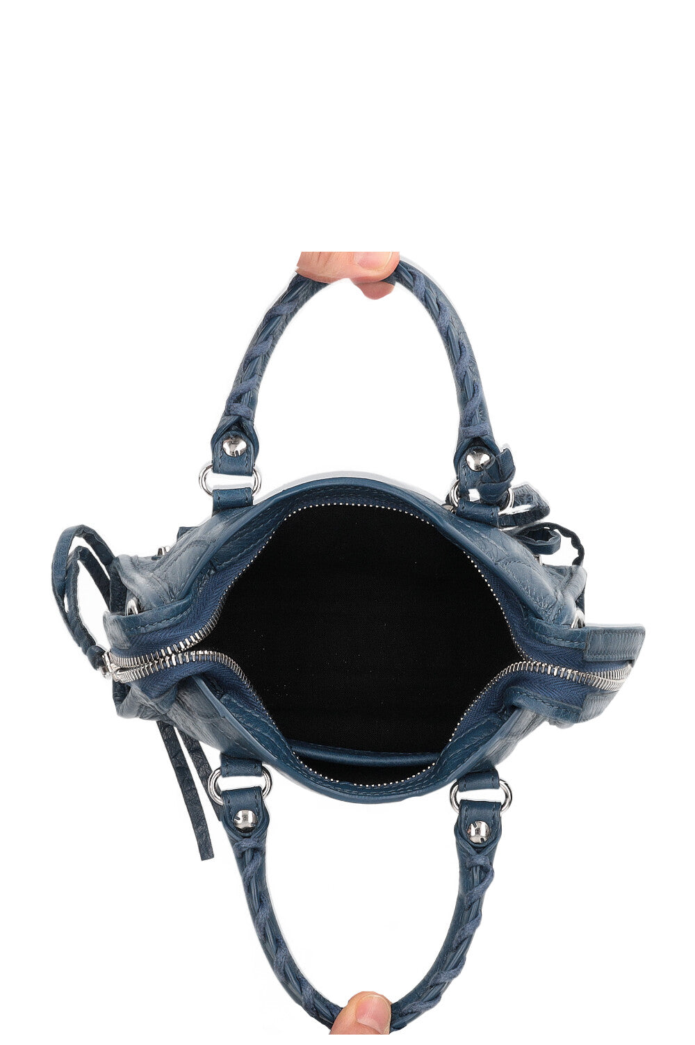 BALENCIAGA City Bag Nano Blue