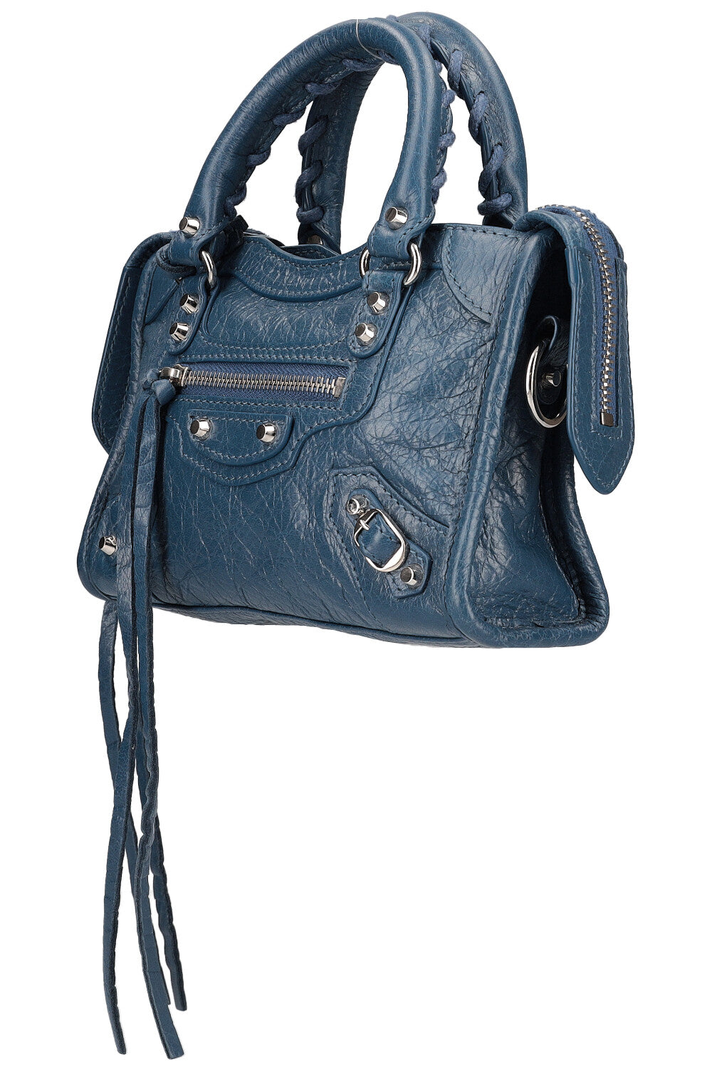 BALENCIAGA City Bag Nano Blue REAWAKE
