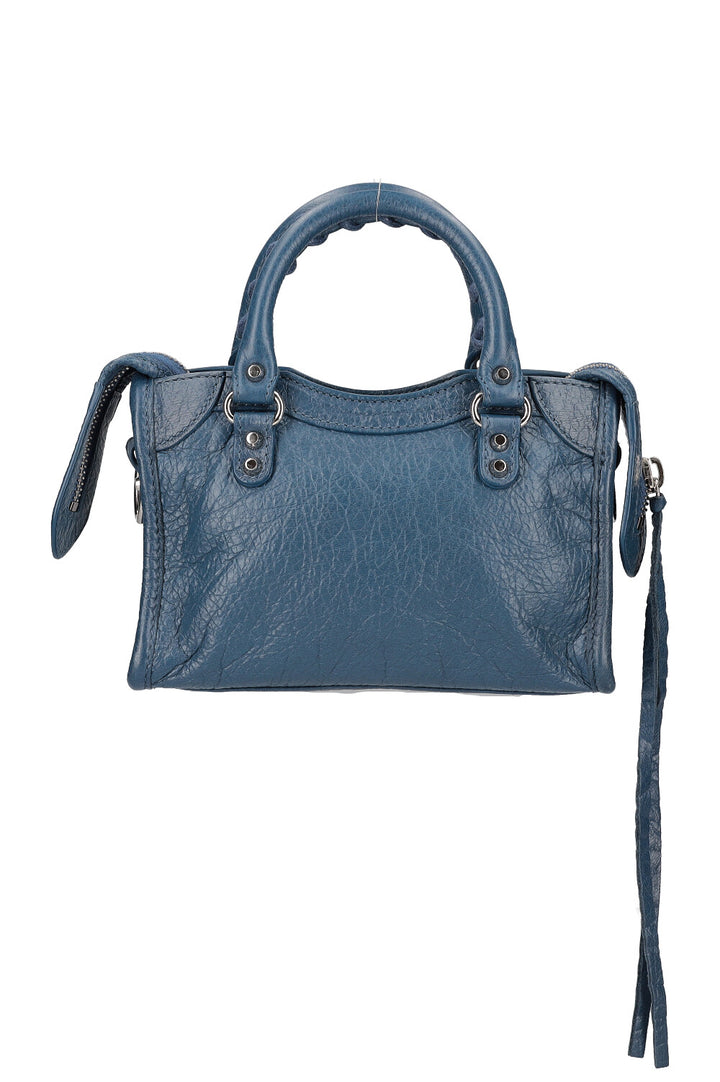 BALENCIAGA City Bag Nano Blue
