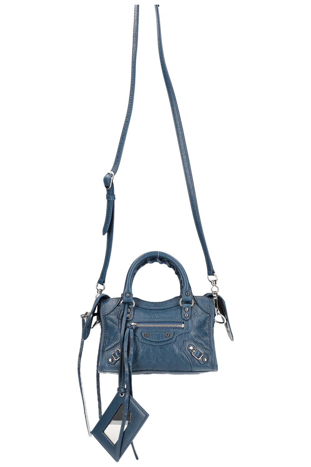 BALENCIAGA City Bag Nano Blue REAWAKE