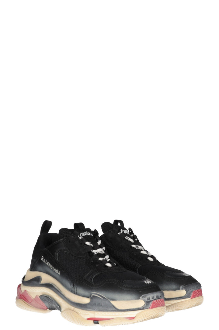 BALENCIAGA Triple S Sneakers Black