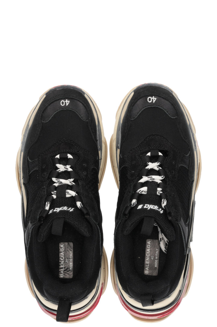 BALENCIAGA Triple S Sneakers Black