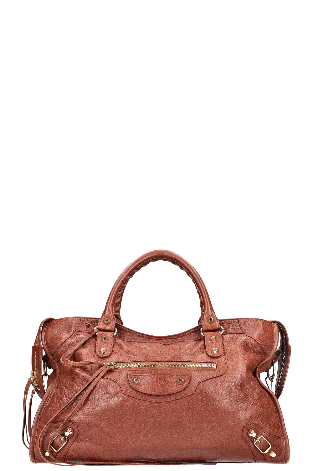 BALENCIAGA Classic City Bag Brown REAWAKE